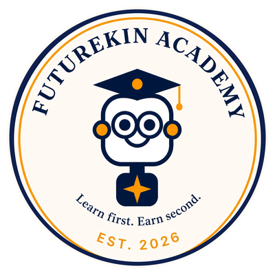FutureKin Academy - Learn first. Earn second.
